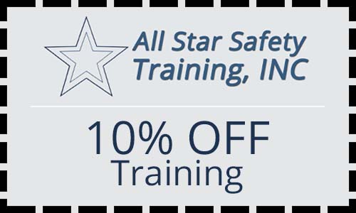 All Star Safety Training INC 10% OFF Training Coupon